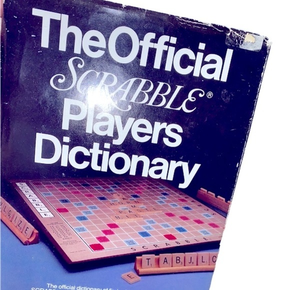 The official scrabble players dictionary large vintage  book - Picture 2 of 12